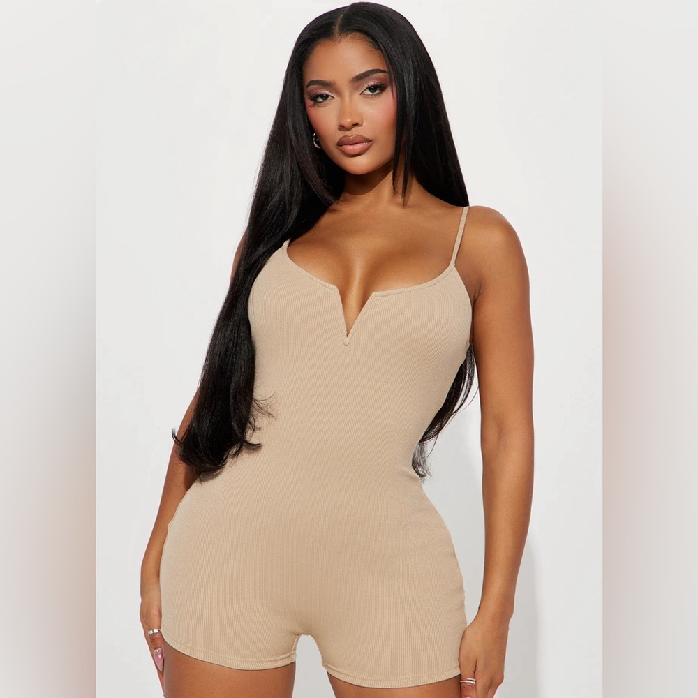 FashionNova ribbed romper